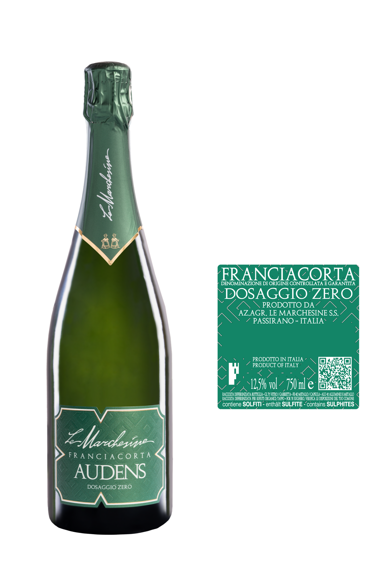 Audens Dosaggio Zero Franciacorta — Le Marchesine