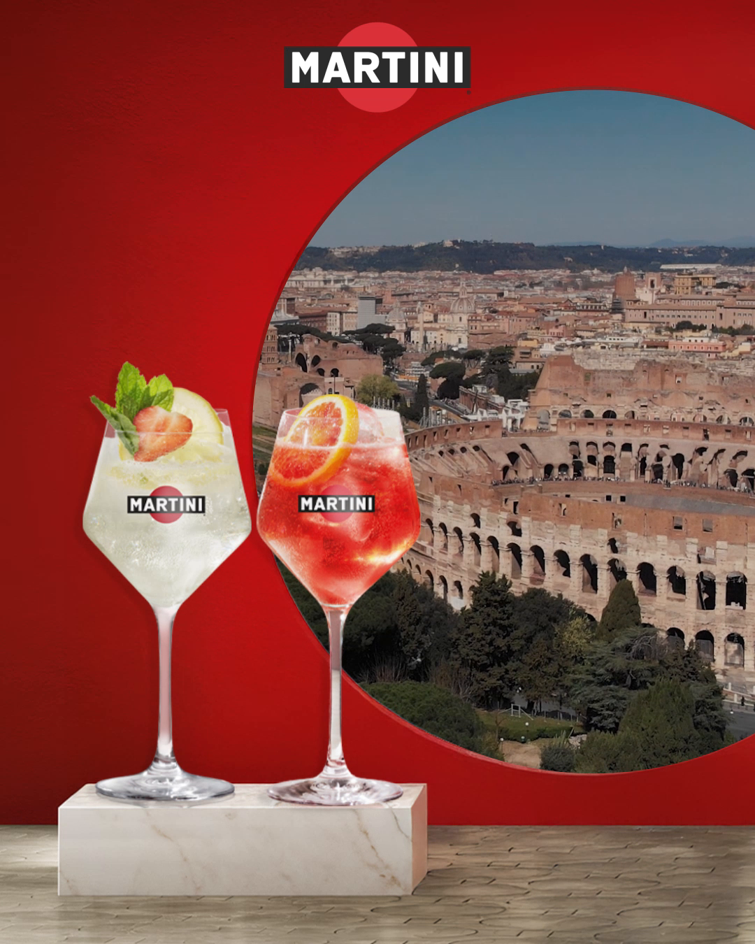 Cocktail Martini e Colosseo di Roma: serata Martini a Il Locale, 8 ottobre 2026
